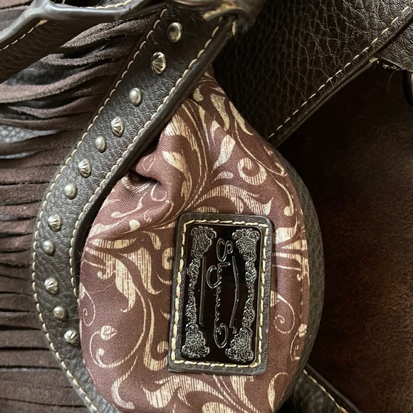 COPY - Shyanne bag with genuine leather fringe large with tons of pockets. - Picture 5 of 8